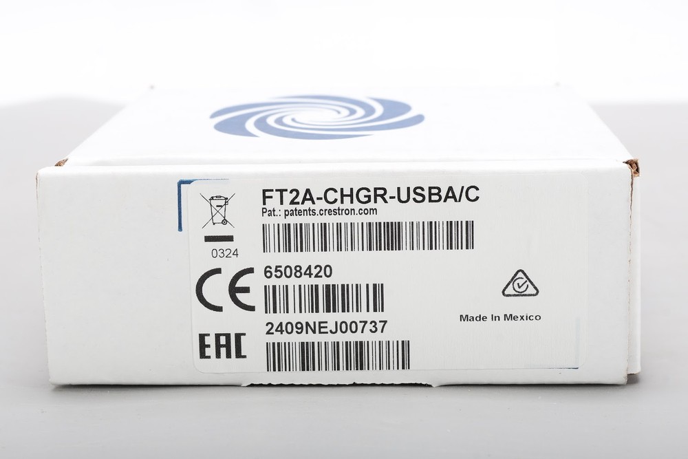 Crestron FT2A-CHGR-USBA/C USB Rapid Charging Module - NEW Sealed