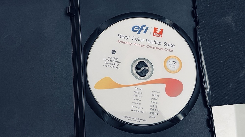 Fiery Color Profiler Suite.G7 5.6Version.software