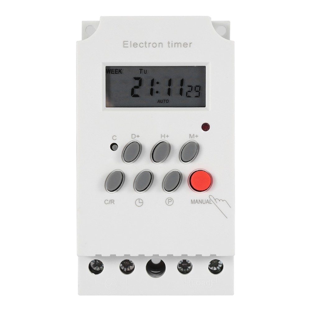 AC-DC 24V 30A Digital Timer Switch Programmable Electronic Time Control Switch