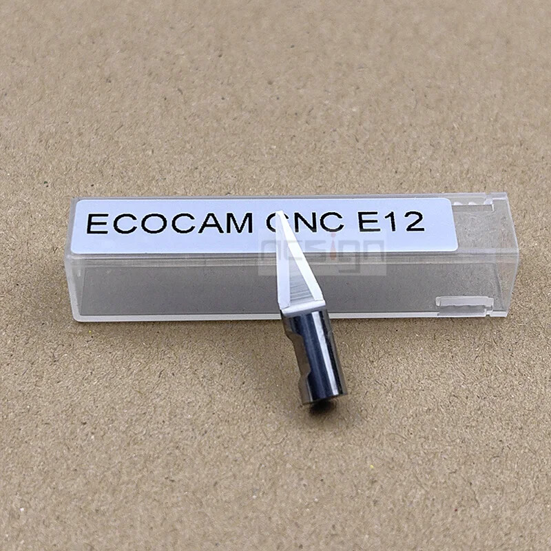ECOCAM CNC E12 Solid Carbide Blade for CNC Tangential Cutting Modules 2pcs/lot