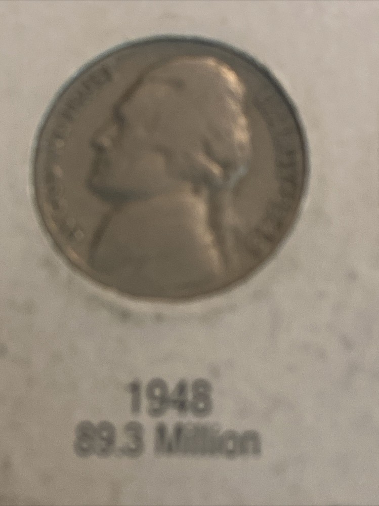 1948 P Jefferson Nickel  •#A508