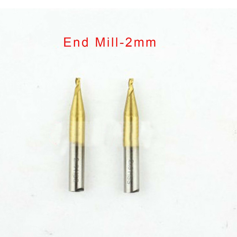 2PCS 1.0-5.0mm HSS Twist Drill Bit Cutter Locksmith Tools Key Cutting Machine