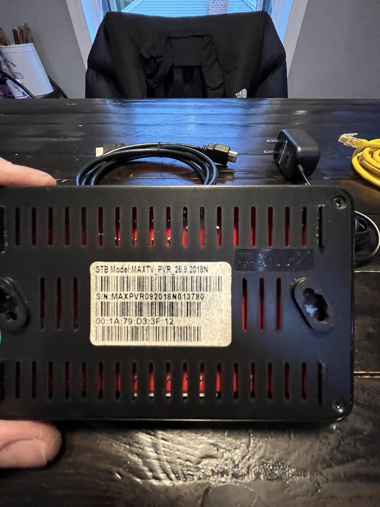 Max TV Streaming TV Box with Cables