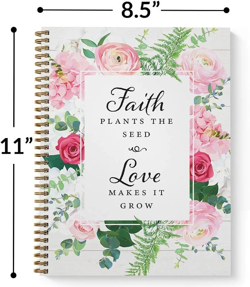 Faith Based Softcover Notebook - 8.5 x11