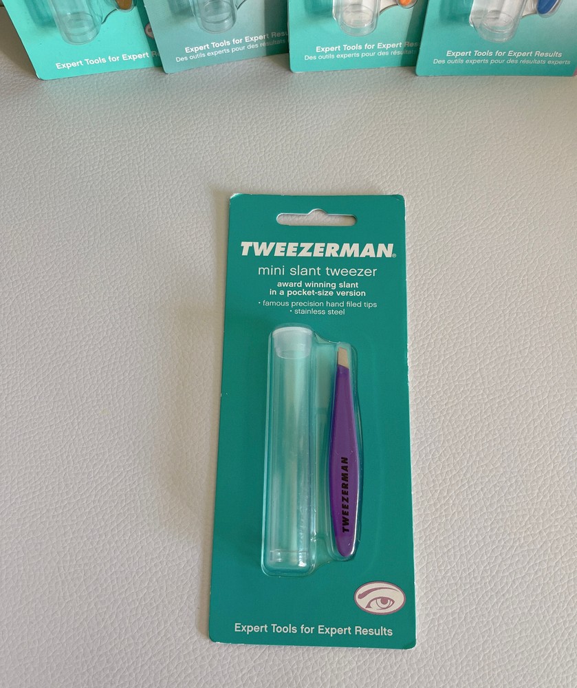 NEW Tweezerman Mini Slant Tweezer **Pick**