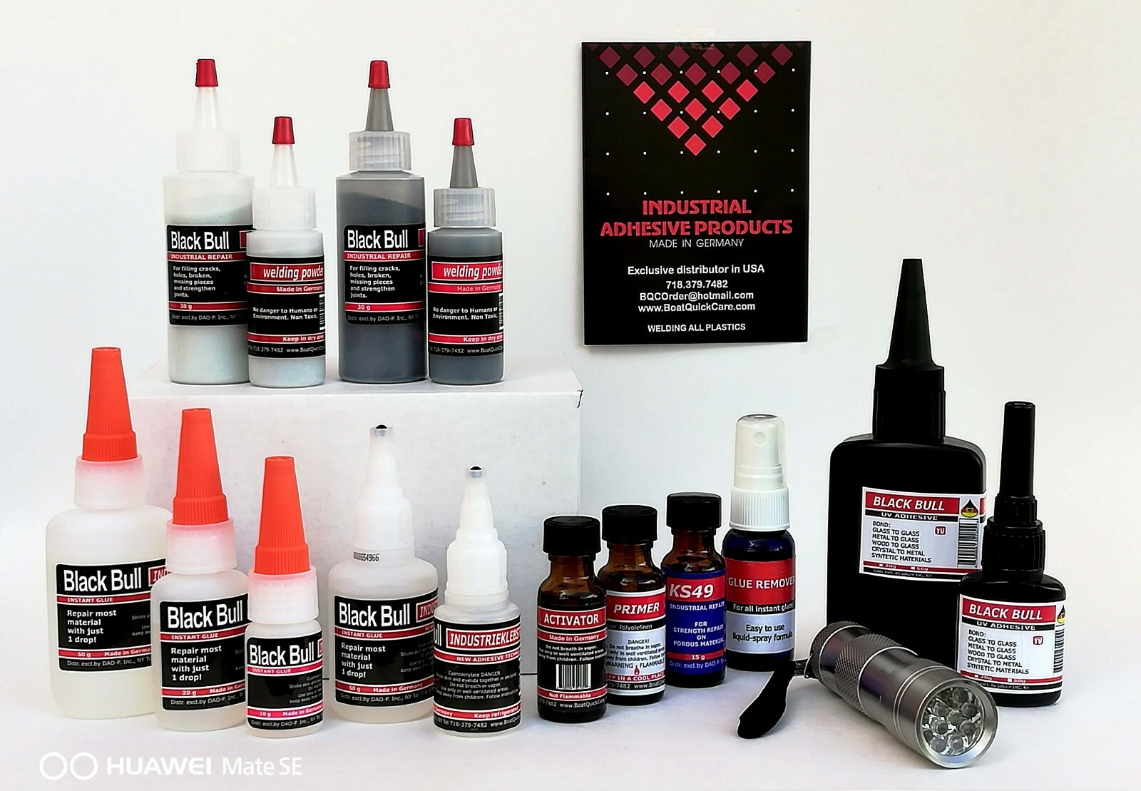 All purpose German glue Kit3F (50g Glue+30g Welding Powder). GLUES EVERITHING!