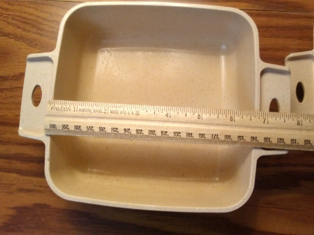 Littonware square dish for microwave or oven