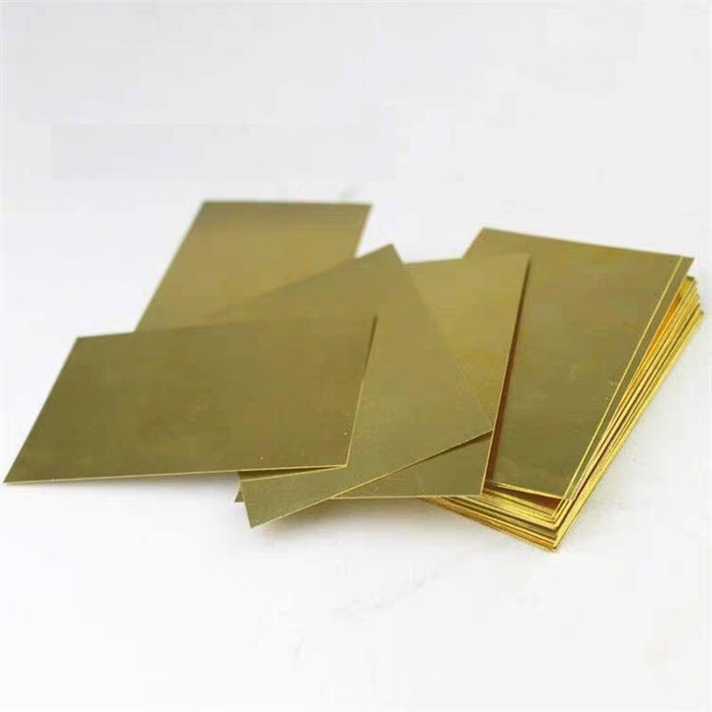 Brass Sheet Metal Panels | Thickness: 0.1-8mm | Multiple Sizes Available