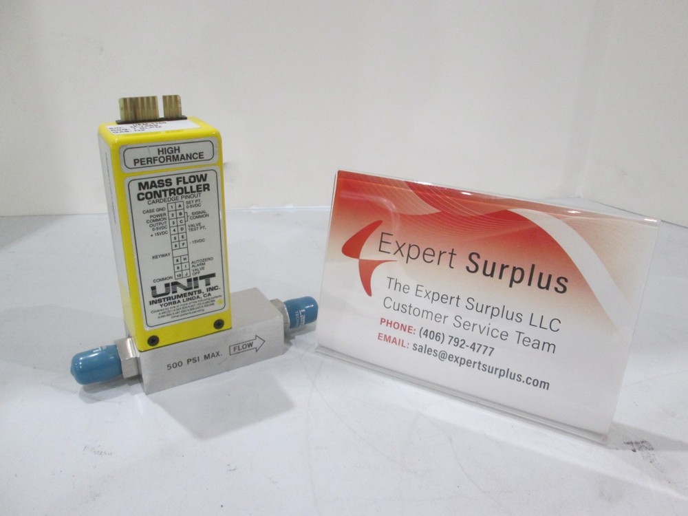 Unit, UFM-1100, 1 SLPM, N2, Mass Flow Controller, Used