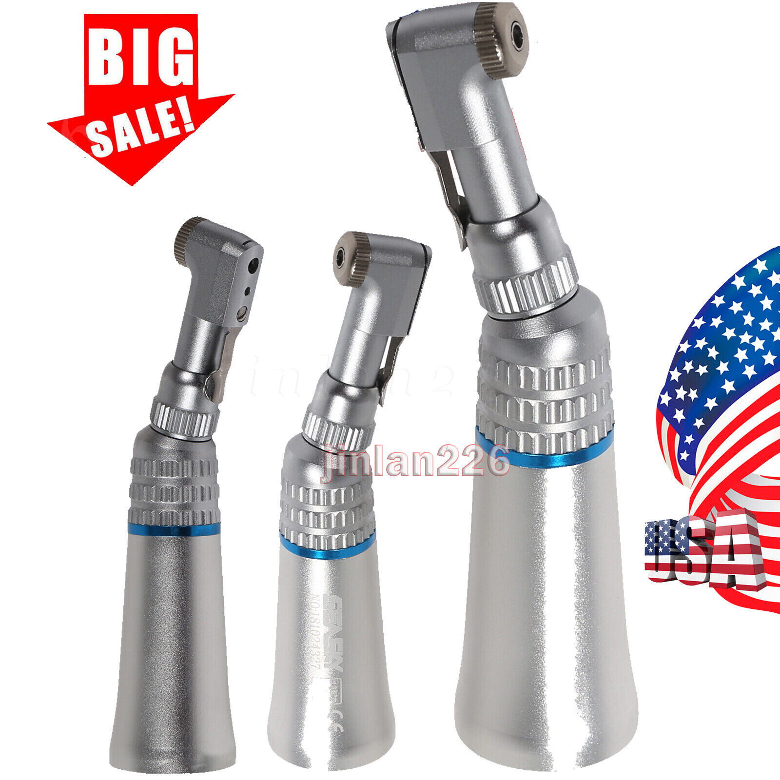 NSK Style Dental Slow Low Speed Contra Angle Handpiece Latch E-Type Attach YP2/4