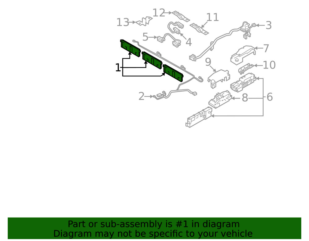 Genuine Audi Controller 0Z1-915-140-F