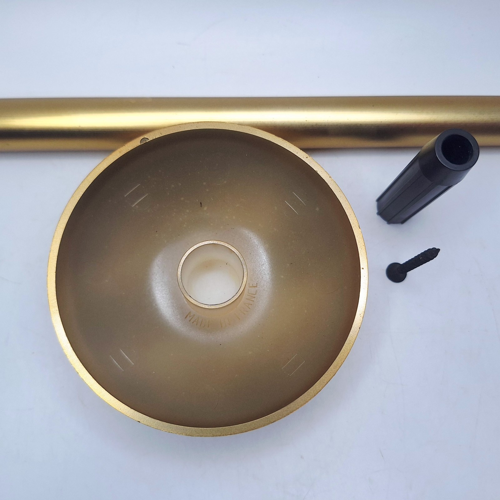 LOUIS VUITTON 2013 Store Window Display Rivet Stud LV Brushed Gold Plastic RARE