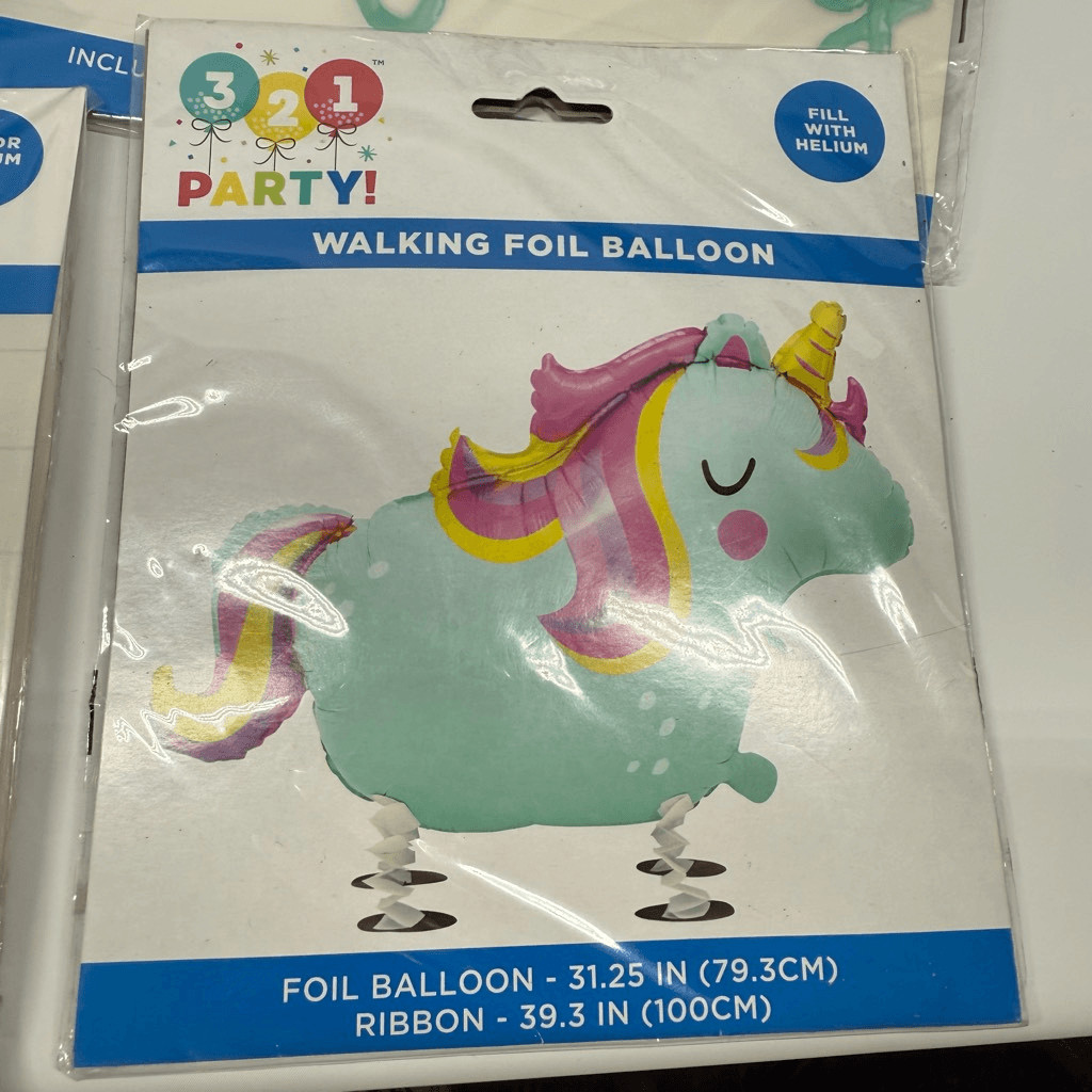 D14 Party City Party Decorations- 8 piece unicorn party supplies and balloons