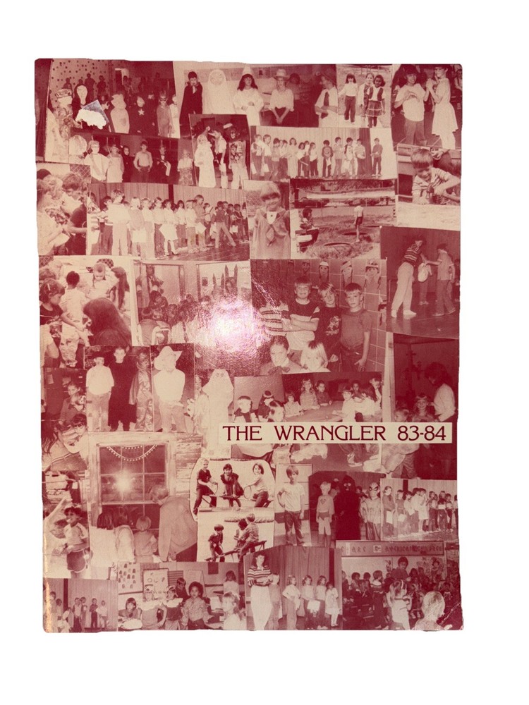 1983-1984 YEARBOOK Rex Reeves Elementary School Canyon, TX