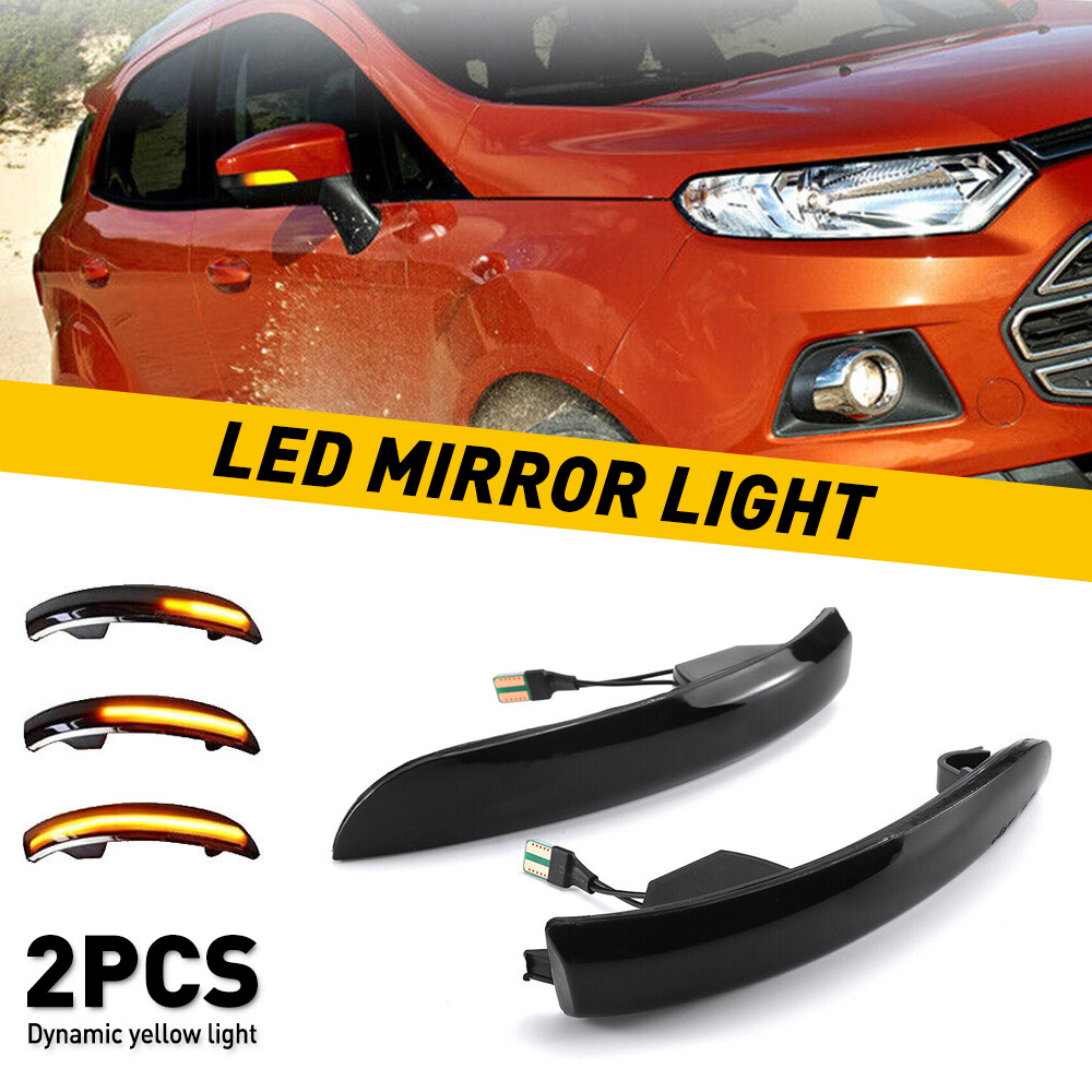 LED Sequential Side Marker Turn Signal Light For Ford Focus MK3 SE/ST/RS 2012-18