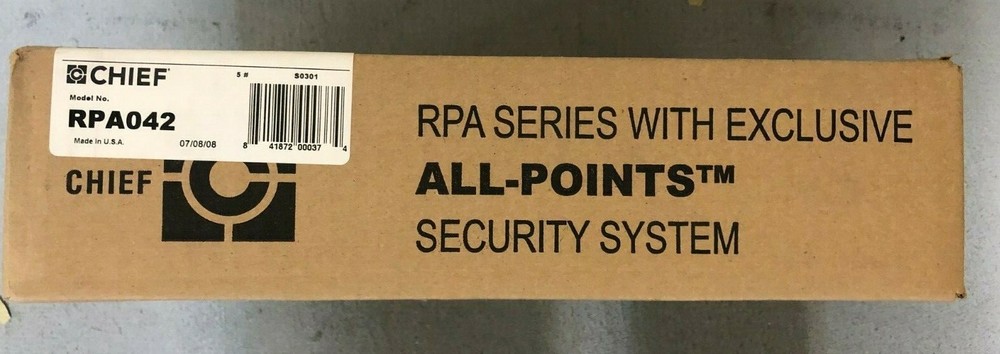 Chief RPA042 inverted custom projector mount