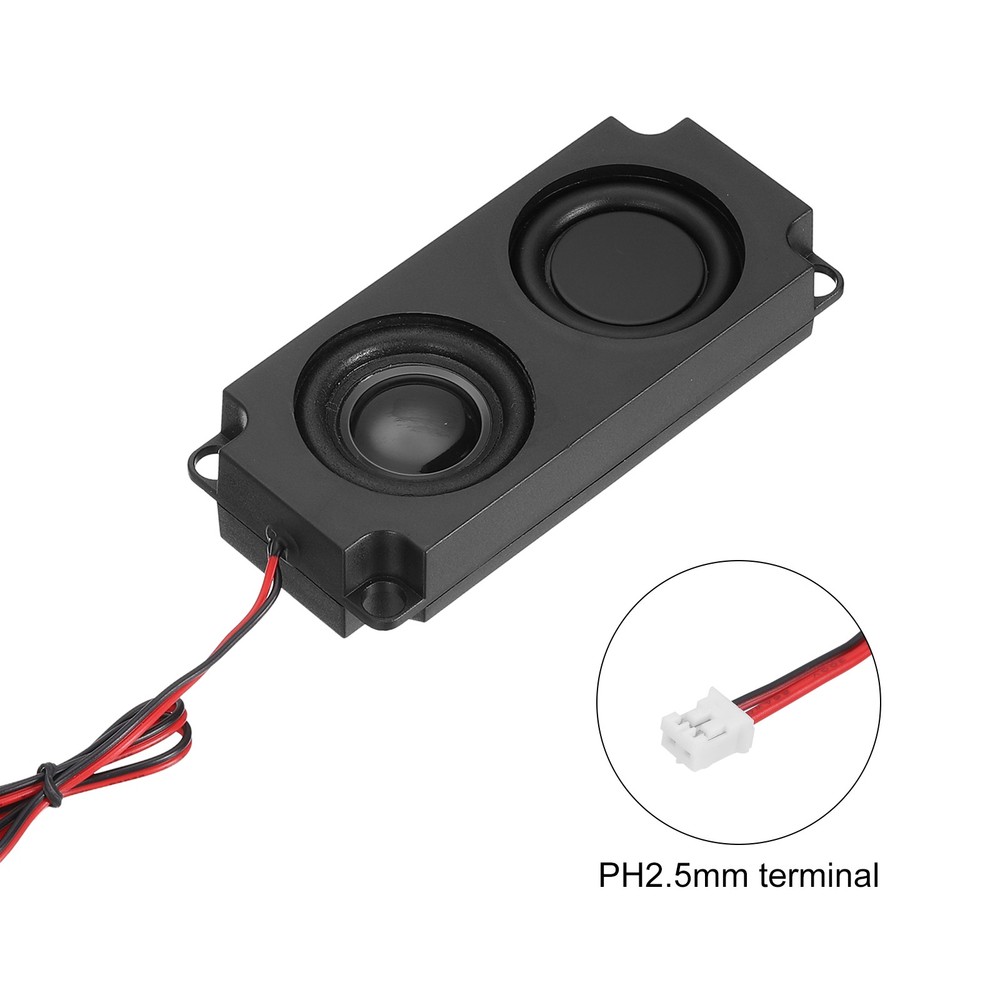 4 Pcs 5 Watt 8 Ohm Single Mini Speaker with Terminal Wire