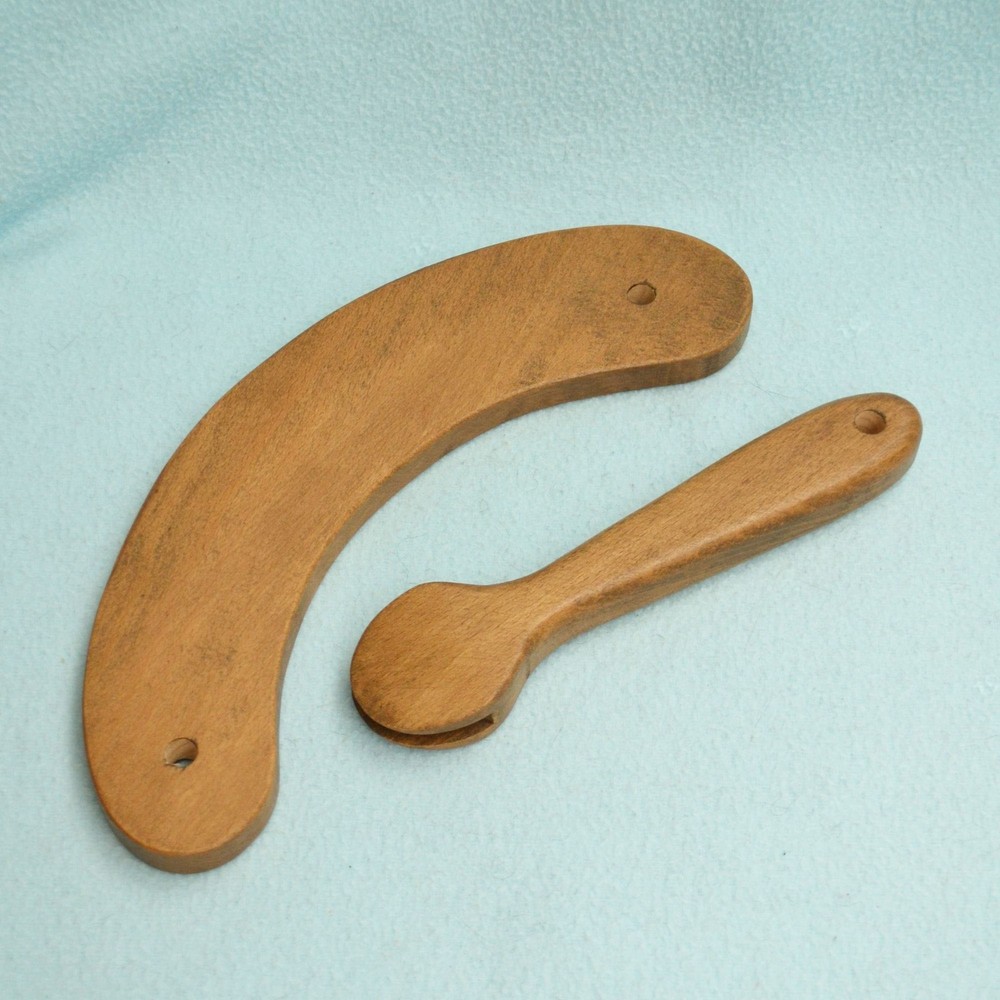 Hat maker tools millinery set. Pusher, puller, tolliker for hatmaking