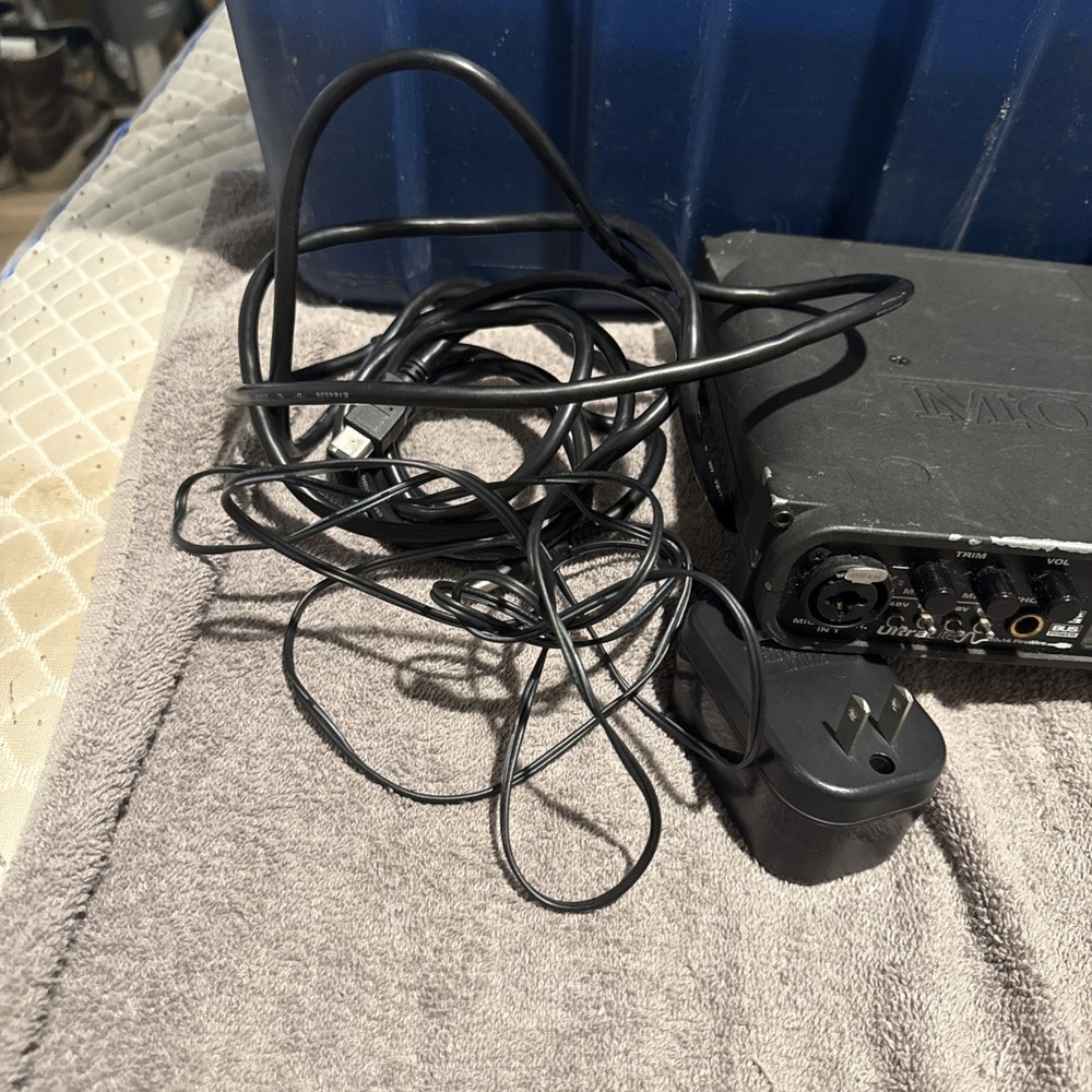 MOTU UltraLite MK3 FireWire Audio Recording Interface (untested) with cables