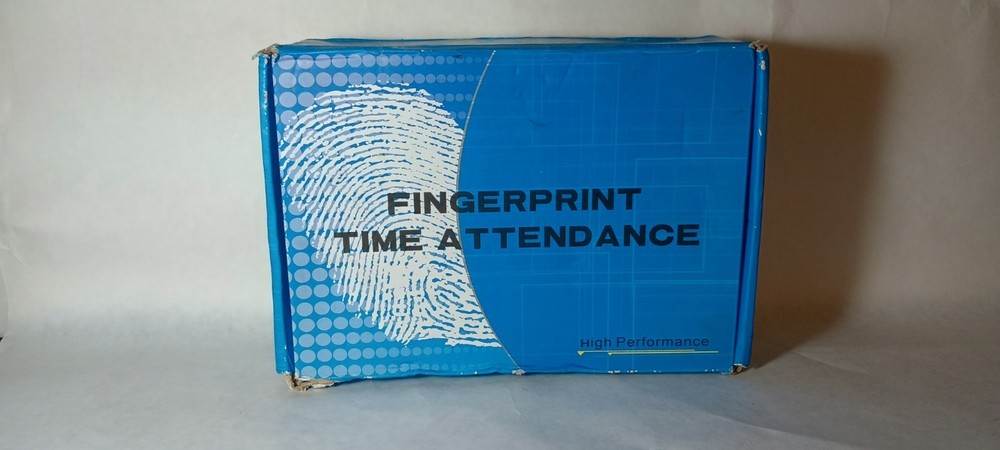 Biometric Fingerprint Attendance Time Clock + ID Card Reader (LOCKED) need Reset