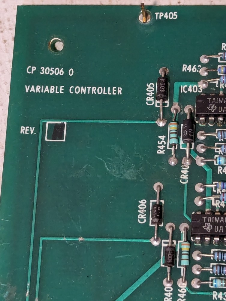 Coleman YORK 278433 Variable Controller TP405 REV.12