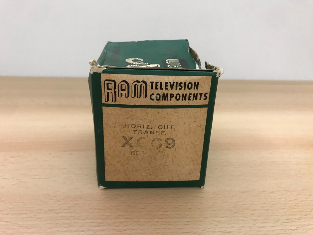 RAM Television Components X069 Horizontal Output Transformer - NOS