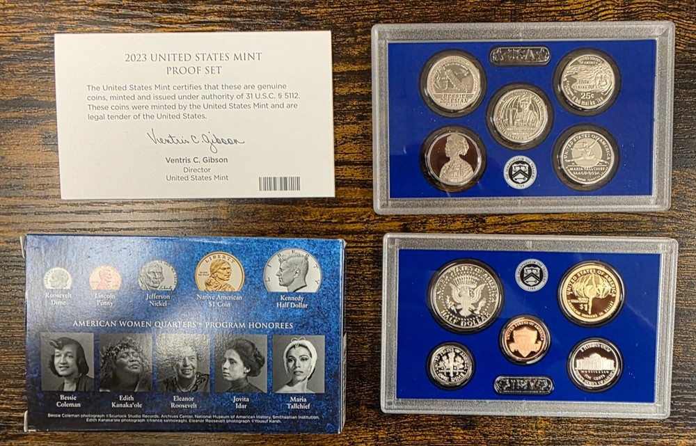 2023 US Mint Proof Set - With COA and Box
