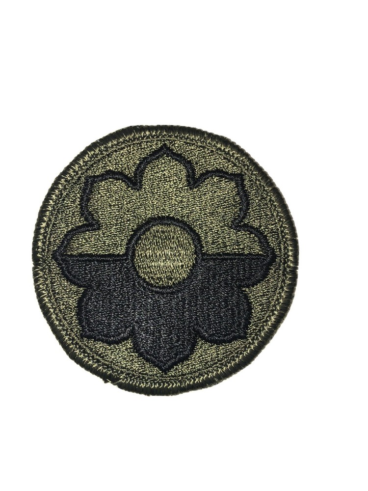 9th Infantry Division Subdued U.S. Army Shoulder Patch Insignia