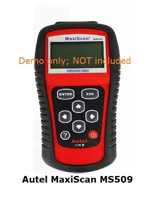 OBD2 OBDII Cable Compatible with A.U.T.E.l MaxiScan MS509 Scanner Code Reader