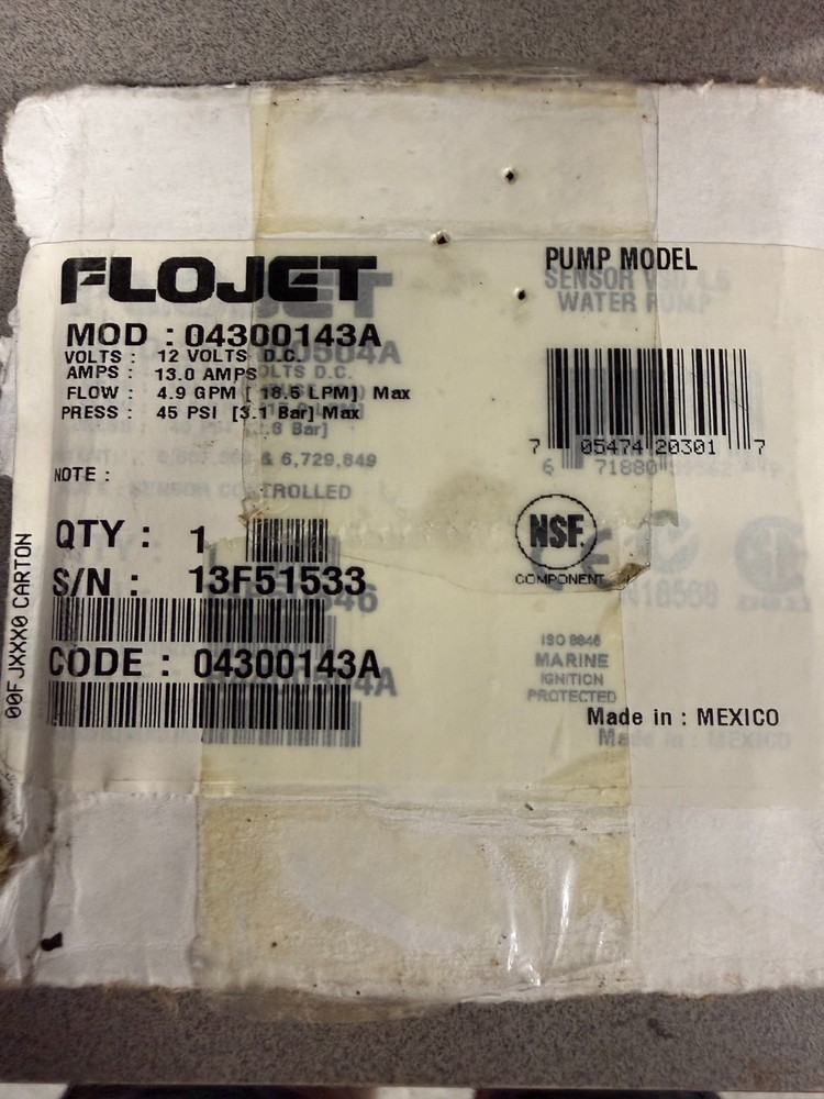 FloJet Booster Pumps