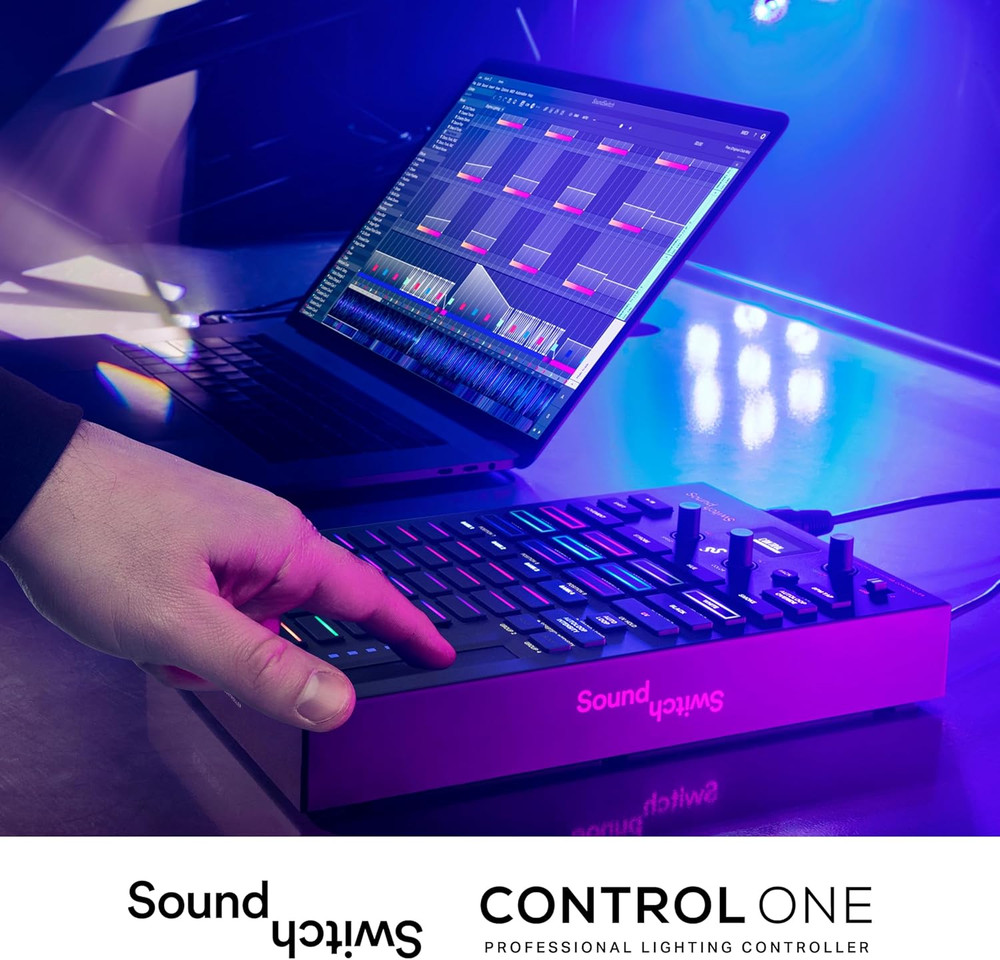 Control One - Professional DMX DJ Lighting Controller with 3 Months Software Ac