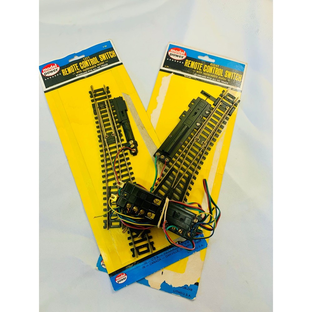 Model Railroad Power Pack and Switch Set