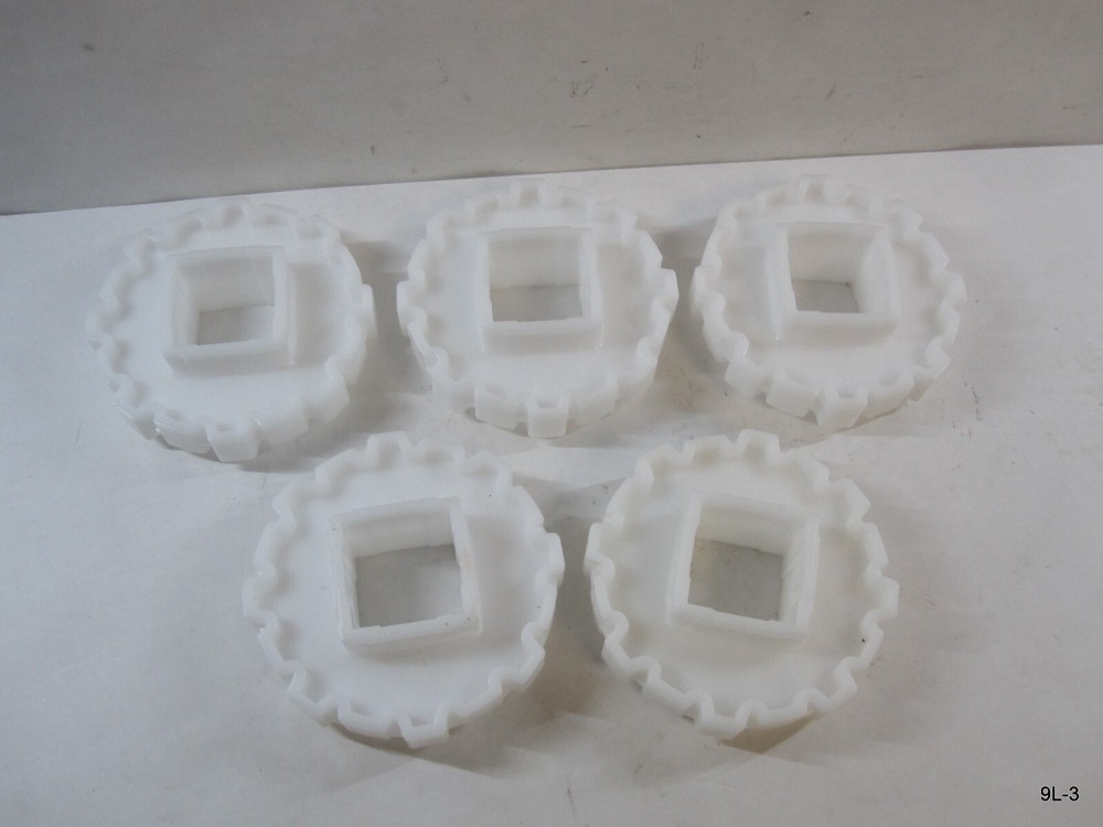 5 Pack Large Plastic End Drive Sprockets Interrol Axmann 15200451