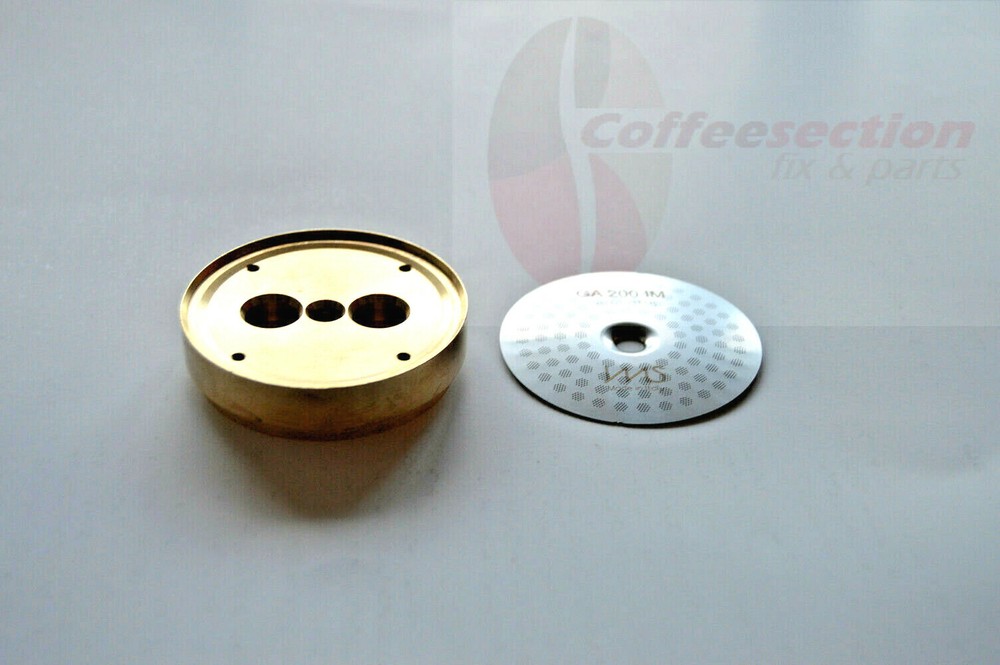 Gaggia set - Shower Brass Holder & IMS Precision Screen,55mm, MOD, Kit