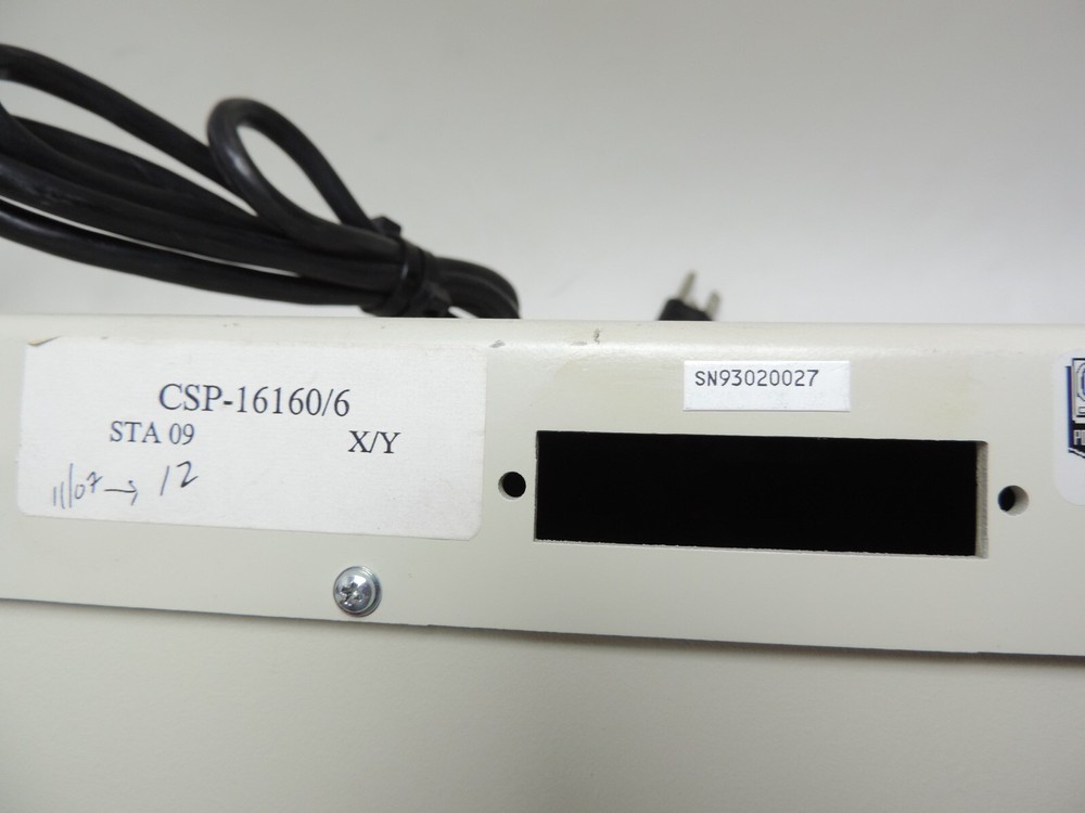 Utah Scientific U-CON CSP-16160/6 Control Panel