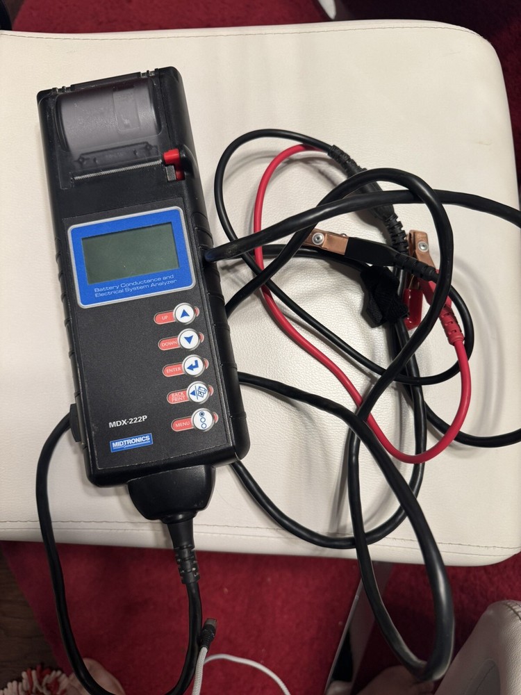 Midtronics 6/12V Battery, 12/24V Electrical System Analyzer MDX-222P