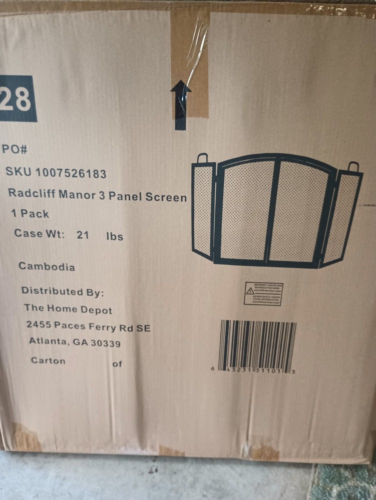 Fireplace Screen