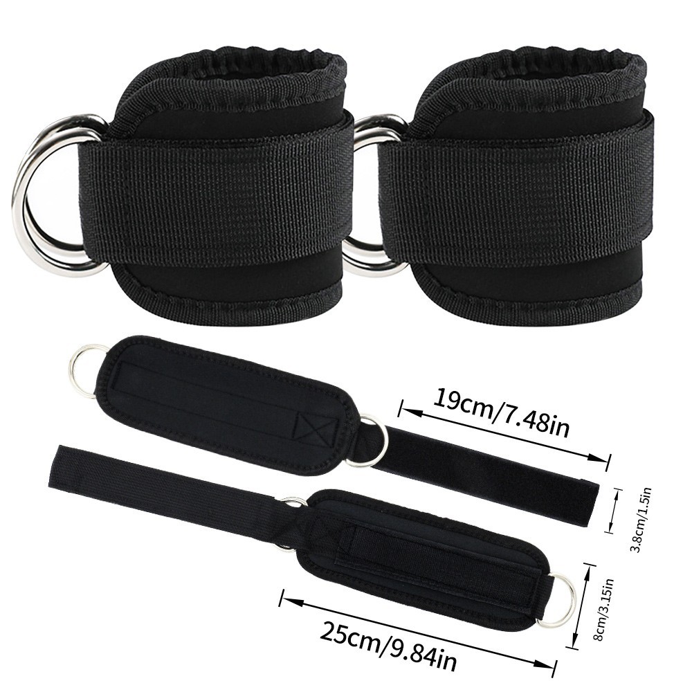 Ankle Straps for Cable Machines Kickbacks