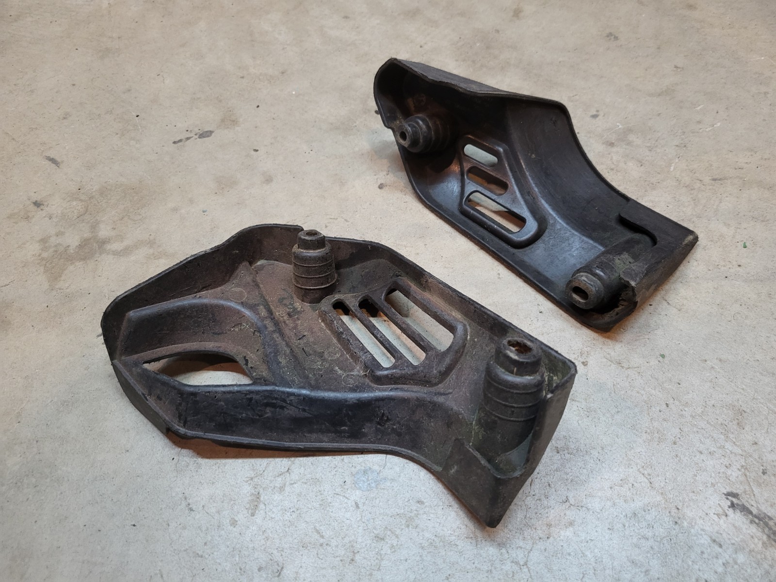 Can-Am DS450 Motor Gaurds Engine Covers Plastic Skid Plate CanAm DS 450 08 BCS