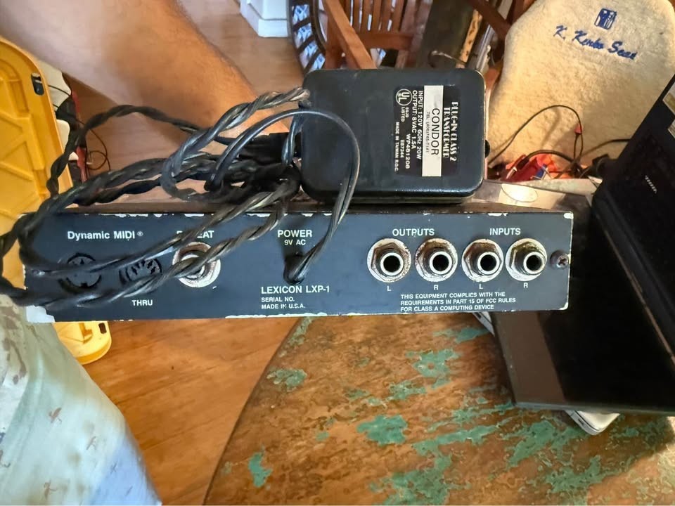 Lexicon LXP-1 effects processor