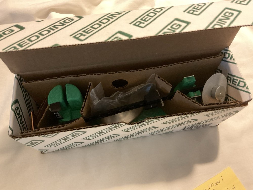 Redding Powder Bullet And Scale