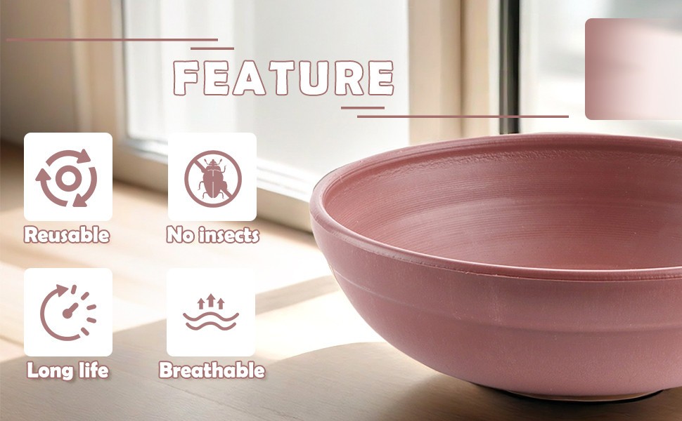 4 Pack Bird Nest Bowl Plastic Racing Pigeon Breeding Hatching for Doves Pigeon