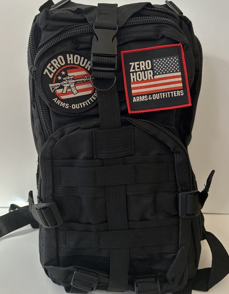 Zero Hour Tactical 30L Backpack – Military-Grade Pack | EDC Bug-Out Bag