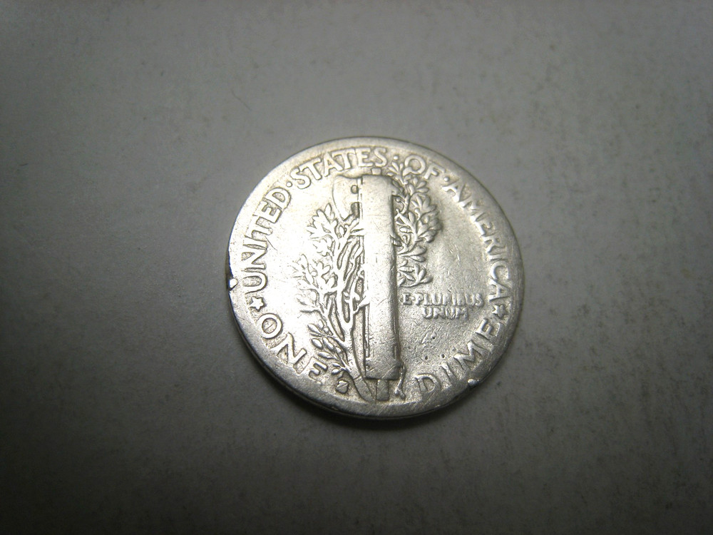 1929-S Mercury Silver Dime