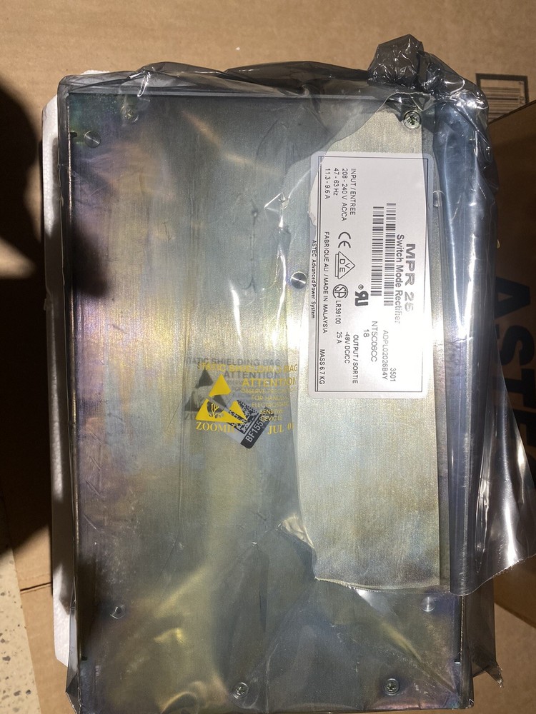 Nortel Helios NT5C06CC, MPR25 Rectifier Module - New in box