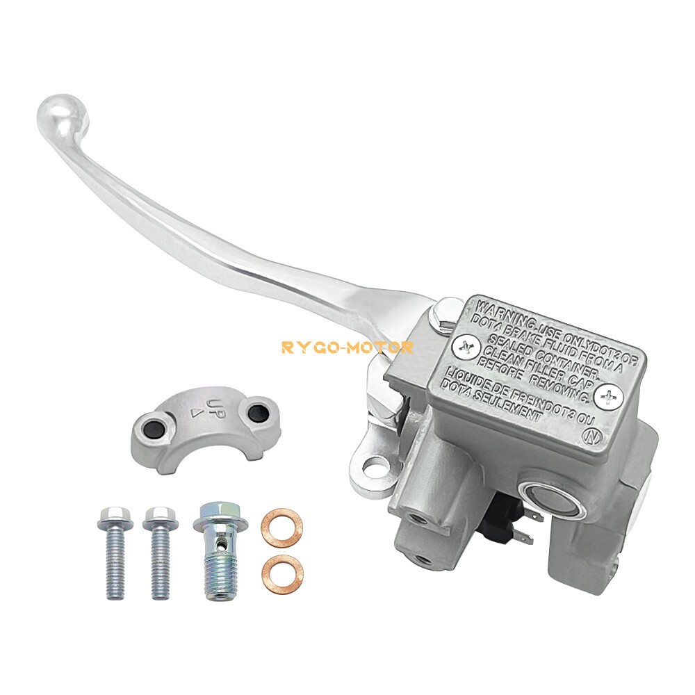 Rear Brake Master Cylinder Left Hand for Yamaha Grizzly 700 YFM700 4x4 2007-2023