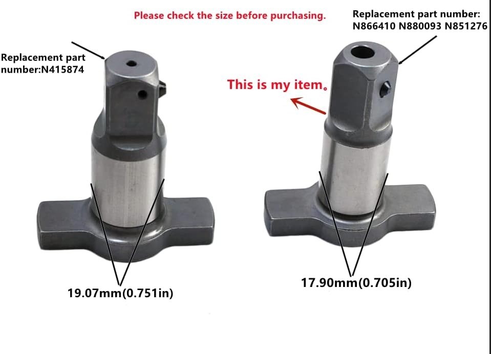 Lightweight 1/2 Anvil & Hammer Block: Unparalleled Compatibility for Dewalt Tool