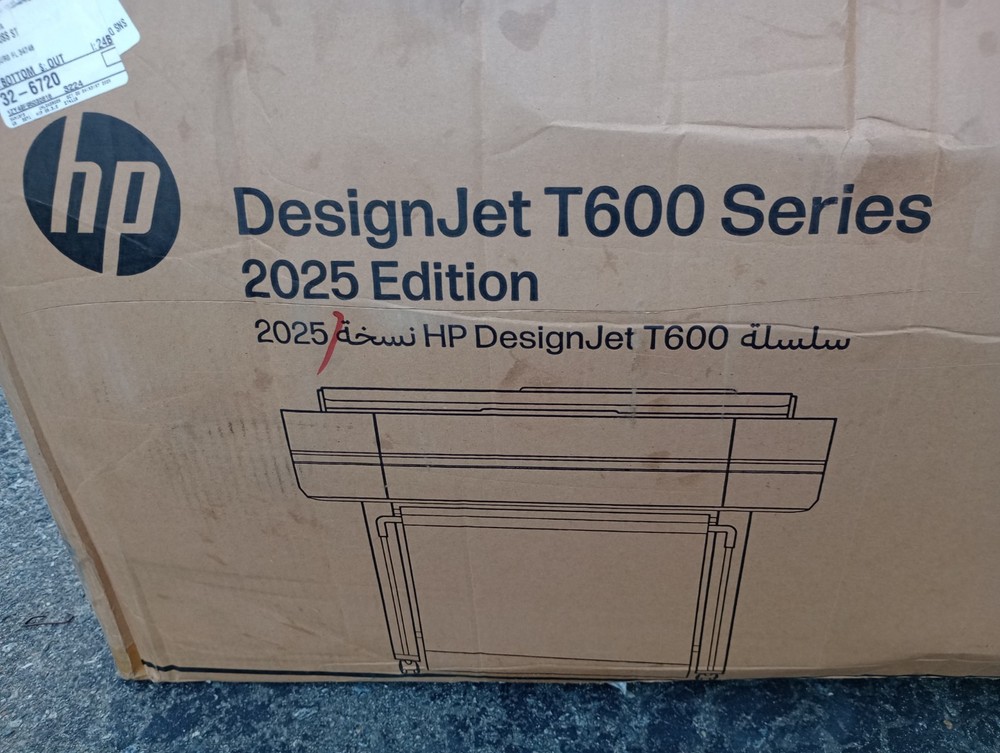 HP DesignJet T650 Large Format Plotter Printer * NC PICKUP ONLY