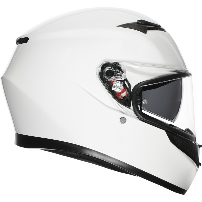 AGV 2118381004-022-M K3 Mono Solid Helmets Md White