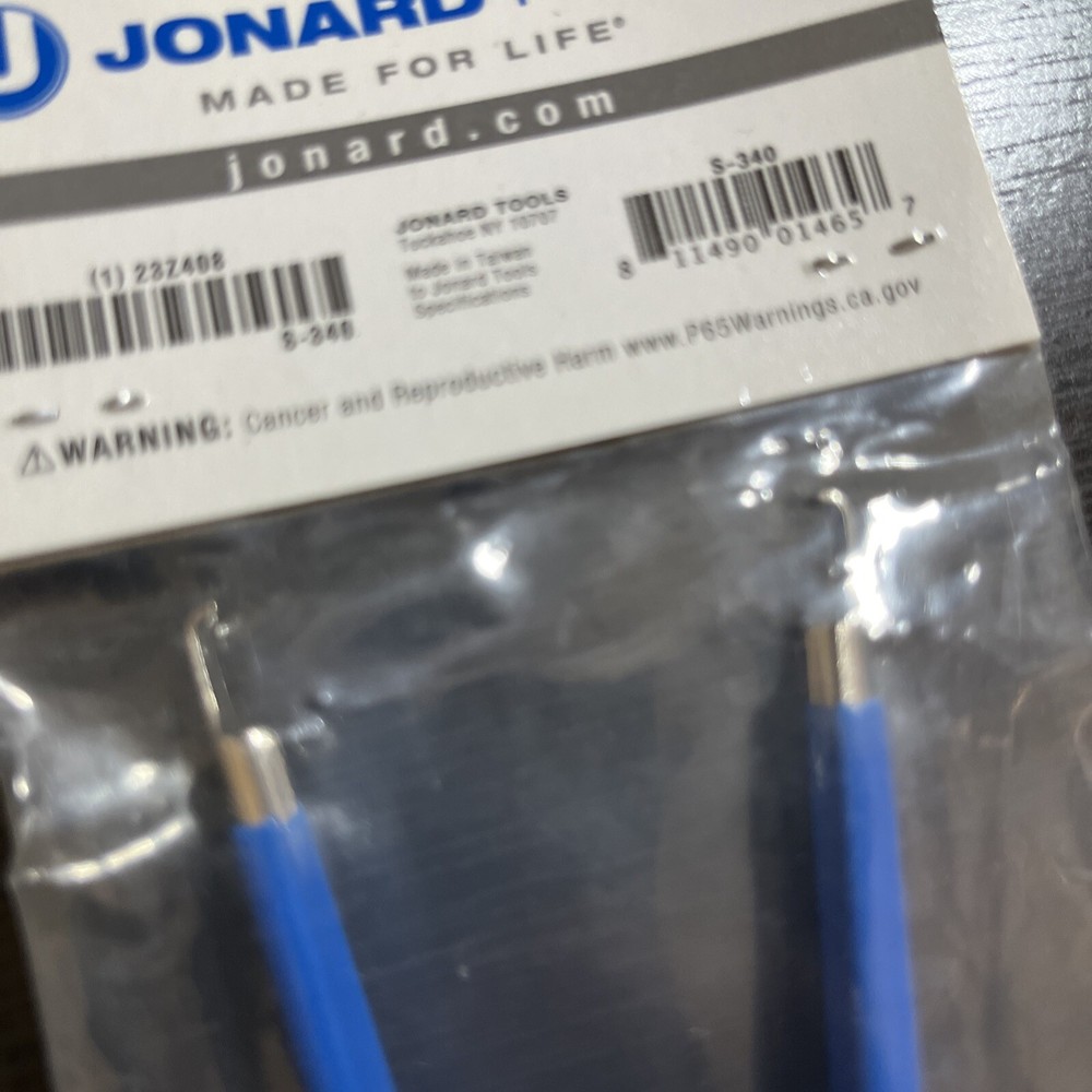 JONARD TOOLS, DIP/IC EXTRACTOR / TWEEZER, S-340 ( NEW )